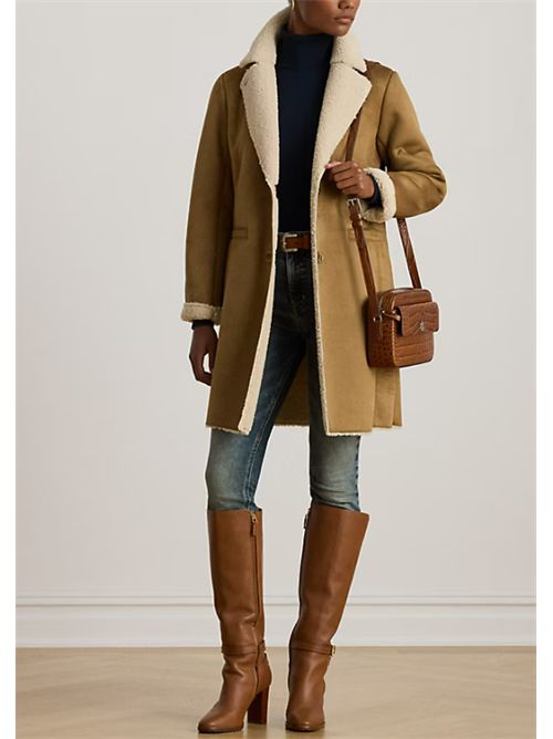 FX SH SB 35-UNLINED-COAT LAUREN RALPH LAUREN | 297P04121002CAMEL